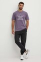 adidas Originals tricou din bumbac Trefoil Tee IR7992 violet SS24