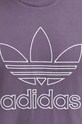 adidas Originals tricou din bumbac Trefoil Tee IR7992 violet