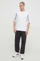 Βαμβακερό μπλουζάκι adidas Originals Fashion Raglan Cutline λευκό