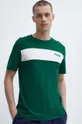 zelená Bavlnené tričko Fila Lankaran