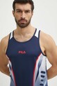 Бігова футболка Fila Riez темно-синій FAM0637
