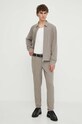 Samsoe Samsoe tricou din bumbac SALARS M24100080 alb SS24