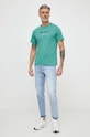 Pepe Jeans t-shirt bawełniany Eggo PM508208 zielony SS25