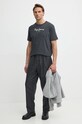Хлопковая футболка Pepe Jeans Eggo N PM508208 серый SS25