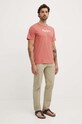 Хлопковая футболка Pepe Jeans Eggo N PM508208 красный SS25
