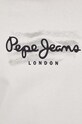 Pepe Jeans t-shirt bawełniany Castle PM509204 beżowy