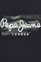 Pepe Jeans t-shirt bawełniany Castle PM509204 czarny