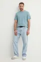 Βαμβακερό μπλουζάκι Pepe Jeans Connor μπλε