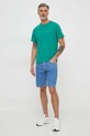 Хлопковая футболка Pepe Jeans Connor PM509206 зелёный AW24