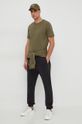 Pamučna majica Pepe Jeans Connor PM509206 zelena AW24