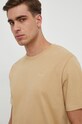 Pepe Jeans t-shirt bawełniany Connor beżowy PM509206