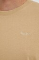 Pepe Jeans t-shirt bawełniany Connor PM509206 beżowy