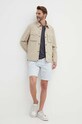 Бавовняна футболка Pepe Jeans Connor PM509206 сірий AW24