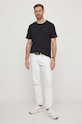 Pepe Jeans t-shirt bawełniany Connor PM509206 czarny AW24
