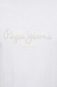 Pepe Jeans t-shirt bawełniany Chris PM509207 biały