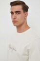 Odzież Pepe Jeans t-shirt bawełniany Chris PM509207 beżowy