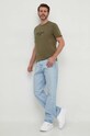 Pepe Jeans t-shirt bawełniany Chris PM509207 zielony SS24