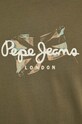 Pepe Jeans t-shirt bawełniany Count PM509208 zielony
