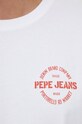 Pepe Jeans t-shirt bawełniany CRAIG PM509210 biały