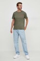 Pepe Jeans t-shirt bawełniany CRAIG PM509210 zielony SS24