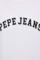 Бавовняна футболка Pepe Jeans CLEMENT PM509220 білий