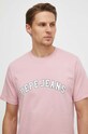 Бавовняна футболка Pepe Jeans CLEMENT рожевий PM509220