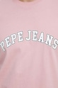 Pepe Jeans tricou din bumbac PM509220 roz