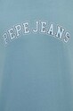 Хлопковая футболка Pepe Jeans CLEMENT PM509220 голубой