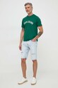 Хлопковая футболка Pepe Jeans CLEMENT PM509220 зелёный SS24