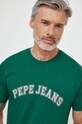 Pepe Jeans t-shirt bawełniany CLEMENT zielony PM509220
