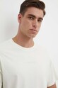 Бавовняна футболка Pepe Jeans Dave Tee жовтий PM509231