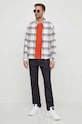 Pepe Jeans t-shirt bawełniany Dave Tee PM509231 pomarańczowy SS24