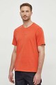 Хлопковая футболка Pepe Jeans Dave Tee оранжевый PM509231