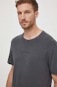 Bavlnené tričko Pepe Jeans Dave Tee sivá PM509231