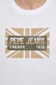 Pepe Jeans t-shirt bawełniany CREDICK PM509232 biały