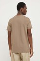 Oblečenie Bavlnené tričko Les Deux LDM101006 béžová