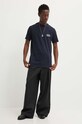 Les Deux t-shirt bawełniany LDM101165 granatowy SS24