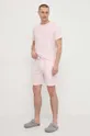 Homewear majica kratkih rukava Polo Ralph Lauren roza