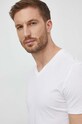 Βαμβακερό μπλουζάκι Polo Ralph Lauren 3-pack λευκό 714936903