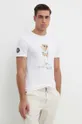 biały Polo Ralph Lauren t-shirt bawełniany Męski