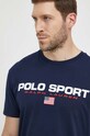 Polo Ralph Lauren t-shirt in cotone blu navy 710750444