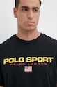 Polo Ralph Lauren pamut póló fekete 710750444