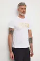 biały Versace Jeans Couture t-shirt bawełniany