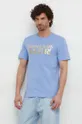 blu Versace Jeans Couture t-shirt in cotone