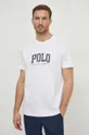 bela Bombažna kratka majica Polo Ralph Lauren