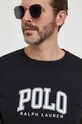 Polo Ralph Lauren t-shirt bawełniany czarny 710934714