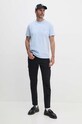 Polo Ralph Lauren tricou din bumbac 710936509 albastru SS25