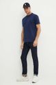 Polo Ralph Lauren tricou din bumbac 710936509 bleumarin SS25