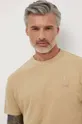 béžová Bavlnené tričko Polo Ralph Lauren