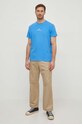 Polo Ralph Lauren tricou din bumbac 710936585 albastru SS25